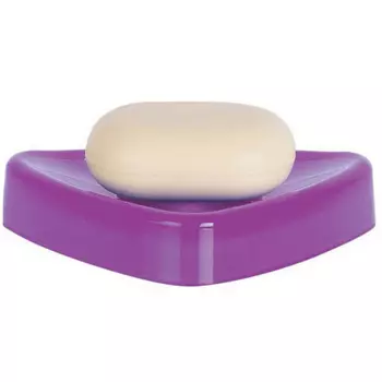 Мыльница Spirella Trix, цвет фиолетовый