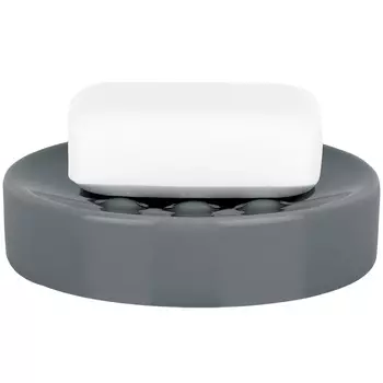 Мыльница Spirella Tube, цвет серый