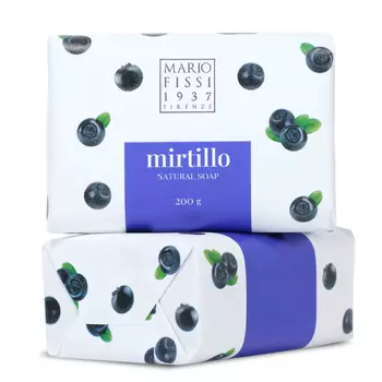 Мыло Mario Fissi 1937 Фрутомания Голубика