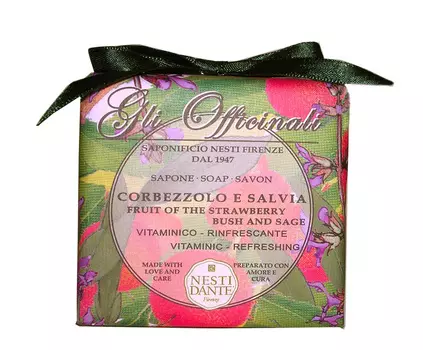 Мыло Nesti Dante Клубника и шалфей