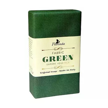 Мыло туалетное Florindia Итальянские Ткани. Изумрудный шелк