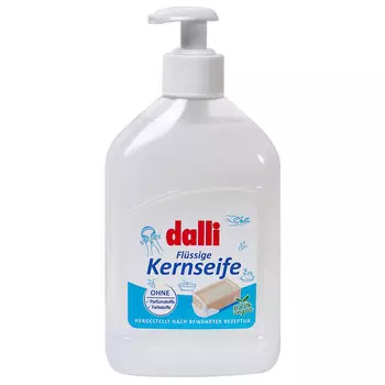 Мыло жидкое гигиеническое Dalli 100% веганское, 500мл