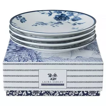 Набор блюдец Laura Ashley Blueprint Petit Fleur, Sweet Allysum, Floris, China Rose