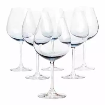 Набор бокалов 650мл Crystalite Bohemia Колибри, 6шт