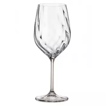 Набор бокалов для белого вина Crystal BOHEMIA Crex Optic 480мл, 2шт