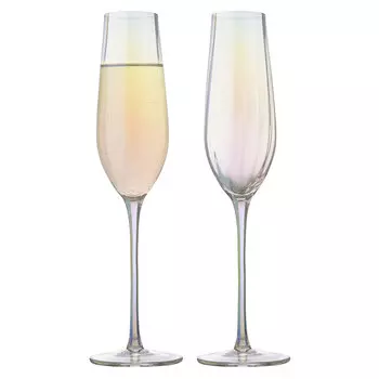 Набор бокалов для шампанского Liberty Jones Gemma Opal 225мл, 2шт