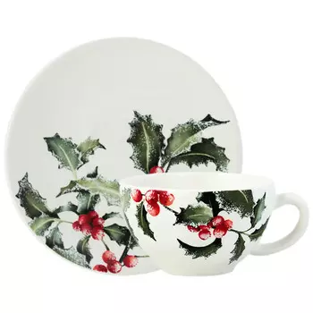 Набор чайных пар 160мл Gien Holly, 2шт