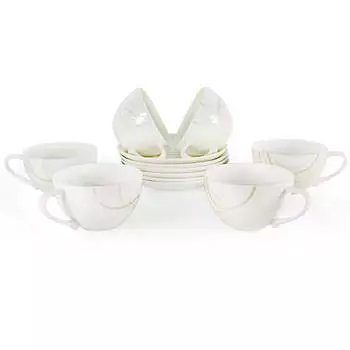 Набор чайных пар АККУ Элегия на 6 персон