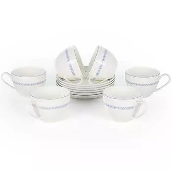 Набор чайных пар АККУ Кларисса на 6 персон