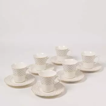 Набор чайных пар Kutahya Olympos 12583 12 предметов на 6 персон
