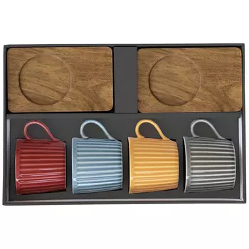 Набор чашек Easy Life Take a brake, 110мл 4шт