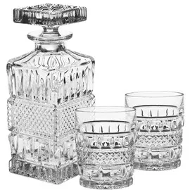 Набор для виски Crystal BOHEMIA BRITTANY, 3 предмета