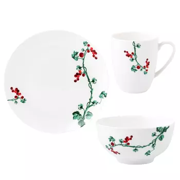 Набор для завтрака Zapel Berry 3 предмета