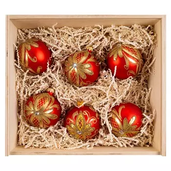 Набор елочных украшений Коломеев Царский