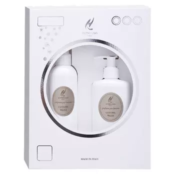 Набор Hypno Casa Laundry Classic Line Мягкий хлопок, парфюм для стирки 200мл и спрей для текстиля 250мл