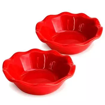 Набор индивидуальных форм Emile Henry 2шт, гранат