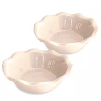 Набор индивидуальных форм Emile Henry 2шт, крем