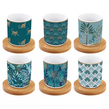 Набор кофейных пар Easy Life Jungle