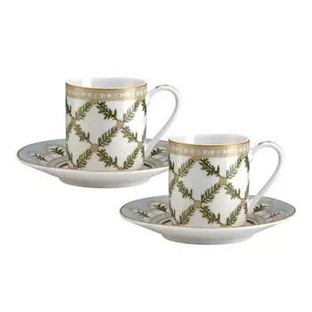 Набор кофейных пар Pozzi Milano 1876 Rosita 2шт