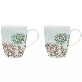 Набор кружек 350мл Easy Life Botanica, 2шт в подарочной коробке