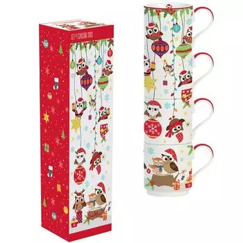 Набор кружек Easy Life Festive Owls
