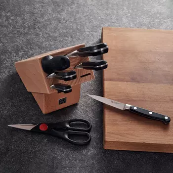 Набор кухонных ножей Zwilling Professional S, 7 предметов в подставке