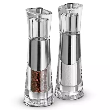 Набор мельниц для перца и соли Cole &amp; Mason Bobbi, 18,5 см.
