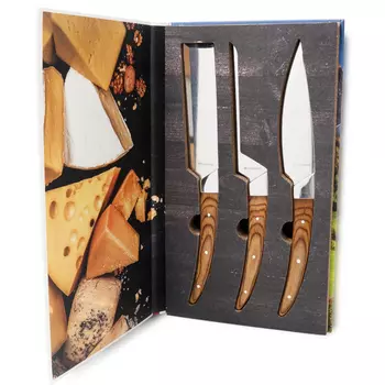 Набор ножей для сыра Legnoart Caseus, 3 шт