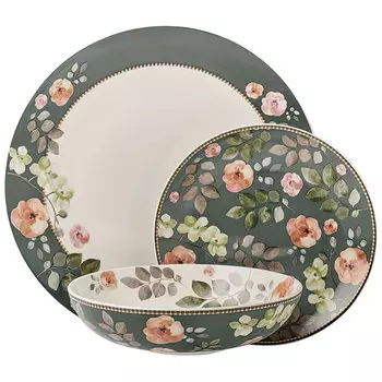 Набор обеденный Maxwell & Williams Arcadia 12 предметов, зеленый