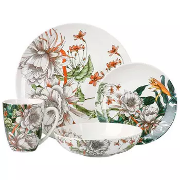 Набор обеденный Maxwell & Williams Тропические цветы