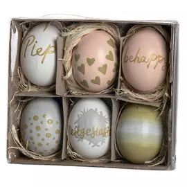 Набор пасхальных яиц Leonardo Pesaro, 6шт
