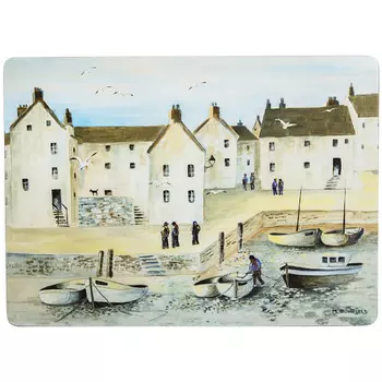 Набор подставок под горячее Creative Tops Cornish Harbour 40x29см, 4шт