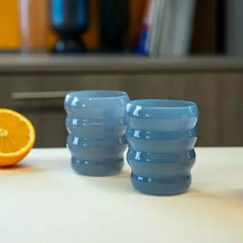 Набор стаканов 360мл WD Lifestyle Samarcanda 2шт, синий