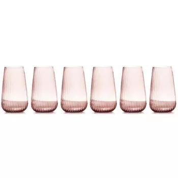 Набор стаканов для воды Le Stelle Opium 6шт, розовый