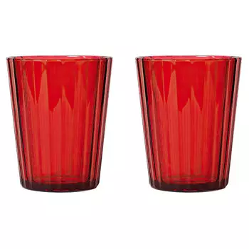 Набор стаканов WD Lifestyle New York 370мл, красный