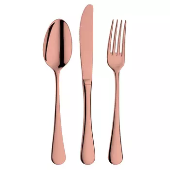 Набор столовых приборов Pintinox Stresa PVD Bronze, 24 предмета