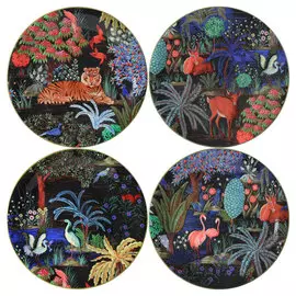 Набор тарелок десертных Gien Le Jardin Du Palais, 4шт