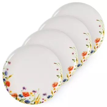 Набор тарелок десертных Zapel Fleurs des champs 4 предмета