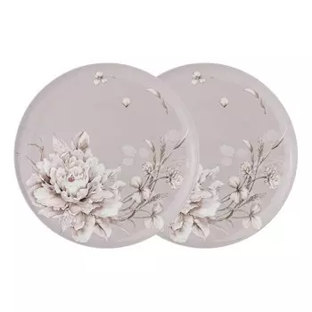 Набор тарелок обеденных Lefard White Flower 25,5см, 2шт