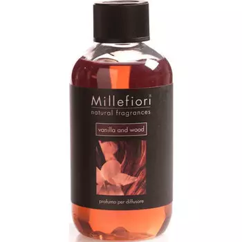 Наполнитель для диффузора Millefiori Milano Natural Ваниль и дерево, 250мл