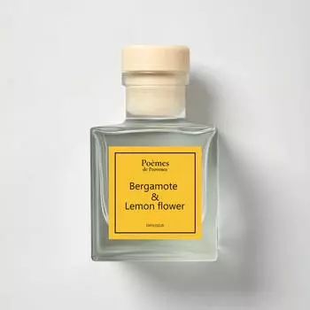 Наполнитель для диффузора Poemes de Provence BERGAMOTE & LEMON FLOWER