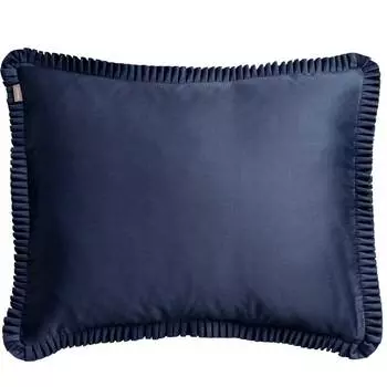Наволочка Gant Home Sateen Pleat 50x70см, цвет темно-синий