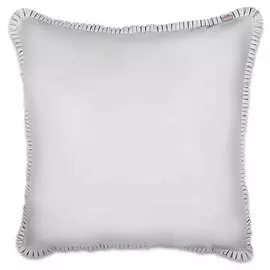 Наволочка Gant Home Sateen Pleat 70x70см, цвет серый