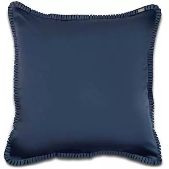 Наволочка Gant Home Sateen Pleat 70x70см, цвет темно-синий