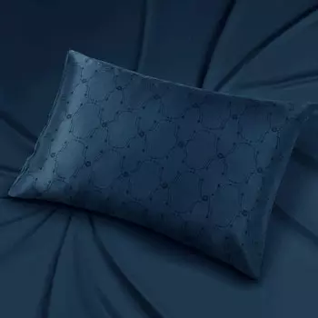 Наволочка Mollen Узор в темно-бирюзовом