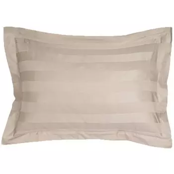 Наволочка Vandyck Stripe Satin 50x70см, цвет бежевый