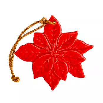 Новогоднее украшение Bordallo Pinheiro Christmas Цветок