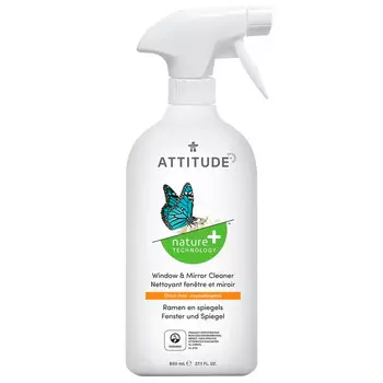 Очиститель Attitude для зеркал и стекол, 800мл
