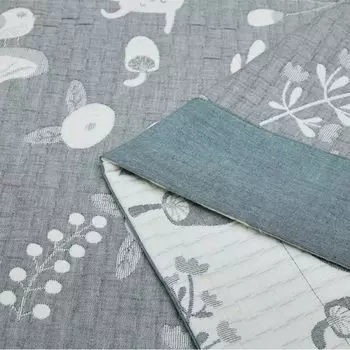 Одеяло легкое 1,5-спальное Anabella Asabella, цвет светло-серый