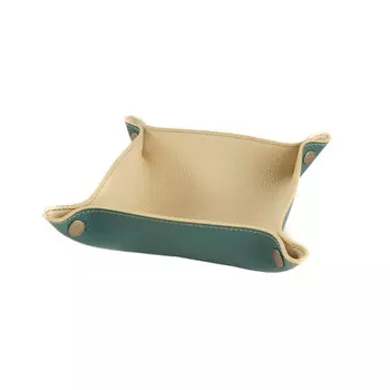 Органайзер для мелочей Valerie Concept, бежевый с зеленым